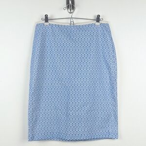 Talbots Skirt Blue Lace NWT - Size 4